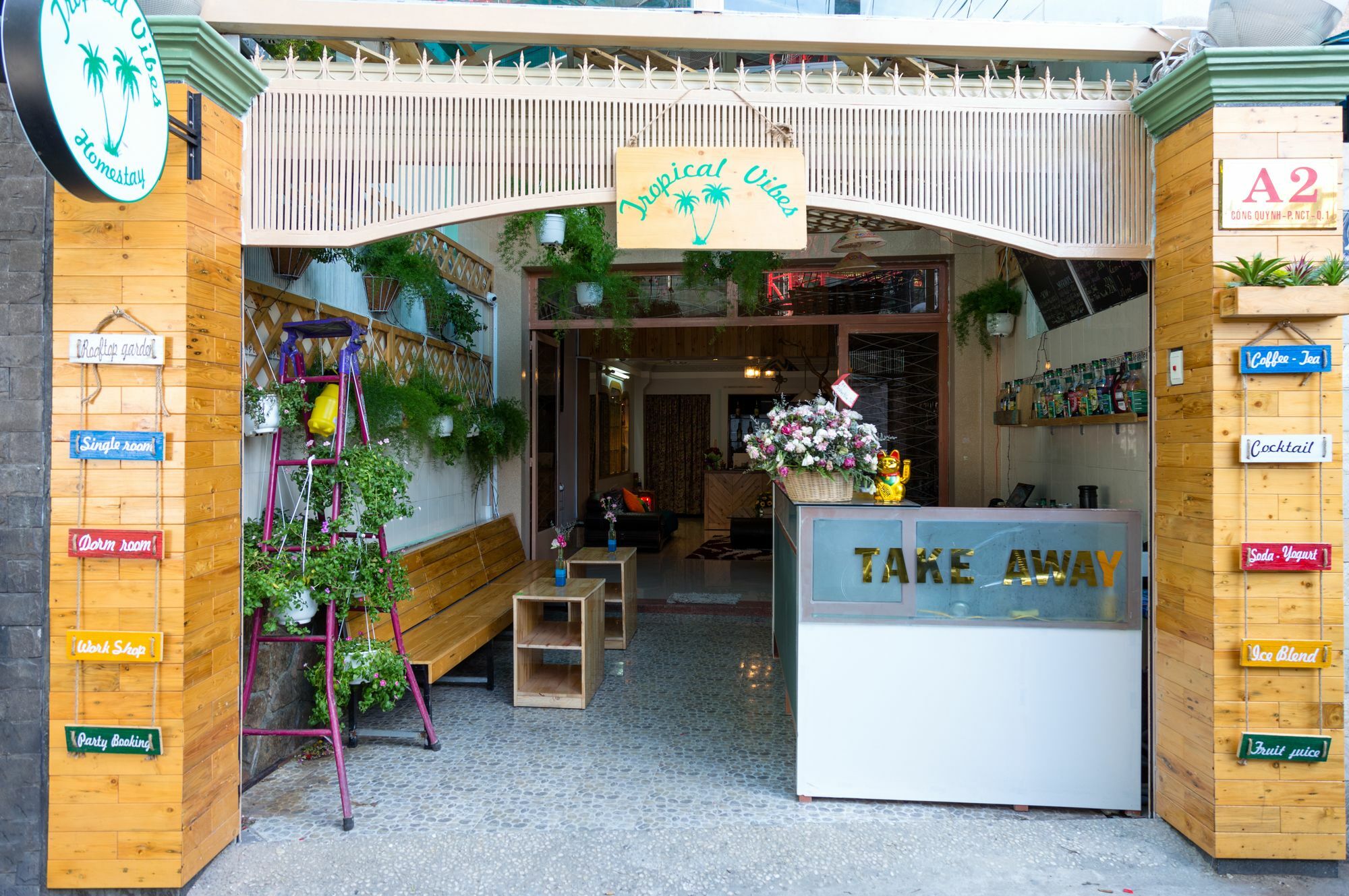 Tropical Vibes Homestay Ho Chi Minh-Byen Eksteriør billede